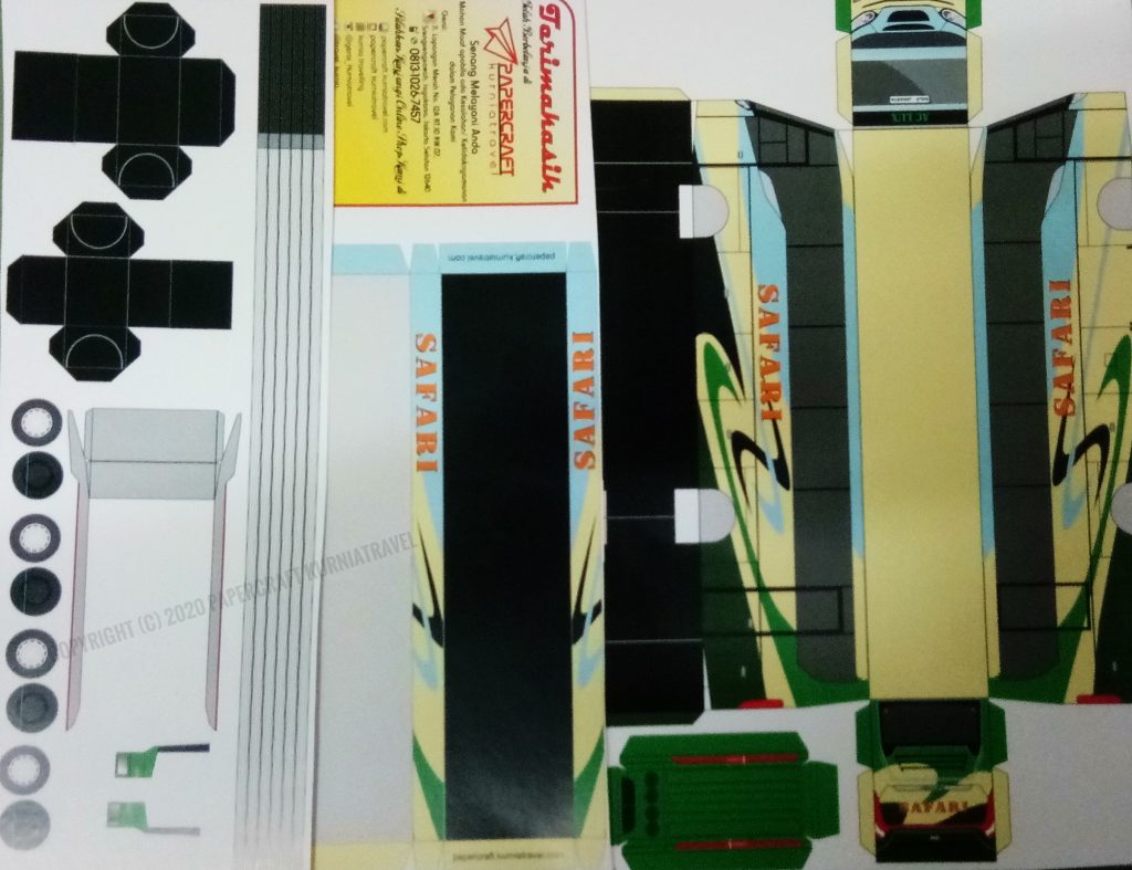 Pola Papercraft Bus Budiman Skala Papercraft Kurniatravel Porn Sex