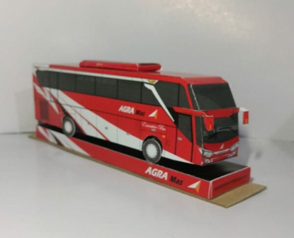 Papercraft Bus Agra Mas Jetbus 3 - Gambar 5