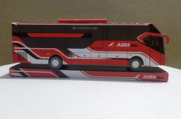 Papercraft Bus Agra Mas Suite Combibus - Gambar 2