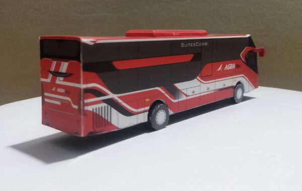 Miniatur Bus Agra Mas Suite Combibus - Gambar 3