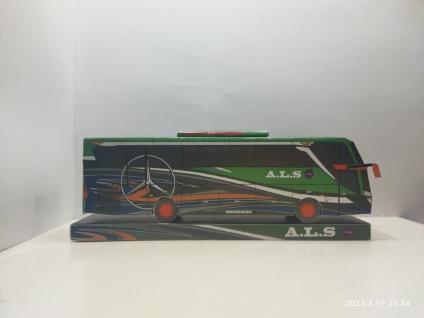 Papercraft Bus Antar Lintas Sumatera (ALS) Jetbus 3 - Gambar 3