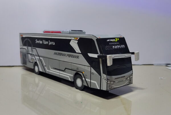 Miniatur Bus Anugerah Perdana - Gambar 4