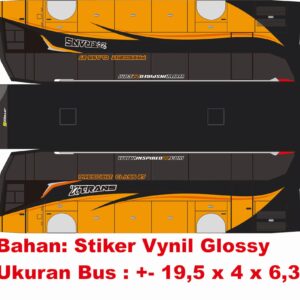 Pola Stiker Bus 27 Dua Tujuh Trans Jetbus 5