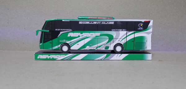 Papercraft Bus Asyrof Hijau Tuan Muda Jetbus 5 - Gambar 5