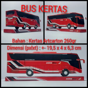 Papercraft Bus Agra Mas Jetbus 5