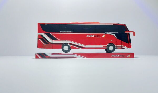 Papercraft Bus Agra Mas Jetbus 5 - Gambar 3