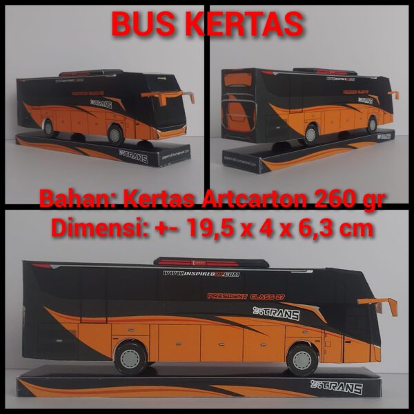 Papercraft Bus 27 Dua Tujuh Trans Jetbus 5