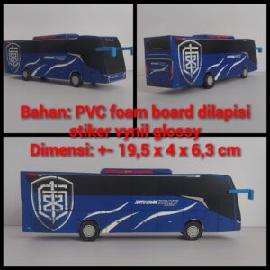 Miniatur Bus 168 Satu Enam Delapan Trans Srikandi Jetbus 5