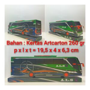 Papercraft Bus Antar Lintas Sumatera (ALS) Jetbus 3