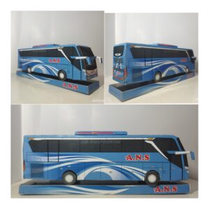 Papercraft Bus ANS Jetbus 3