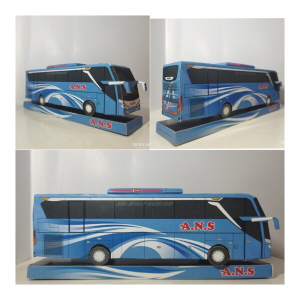 Papercraft Bus ANS Jetbus 3
